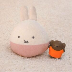 clip Sakura pink Miffy tumbler doll  roly-poly toy plush figure mascot sekiguchi